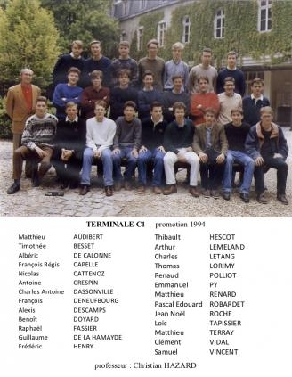 Terminales C1 - promotion 1994