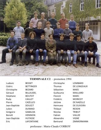 Terminales C2 - promotion 1994